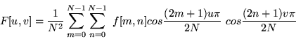 DCT equation